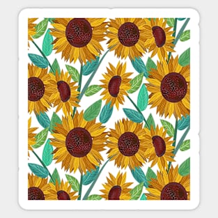 Sunflowers Sticker